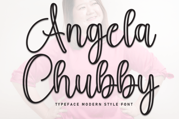 Angela Chubby: The Elegant Script Font for Marketers