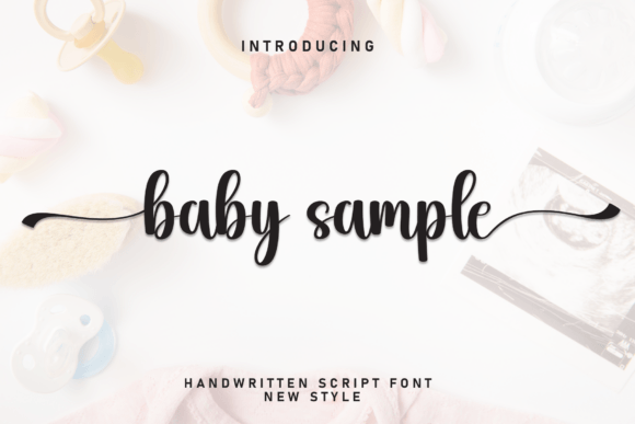 Baby Sample: The Elegant Script Font for Your Brand