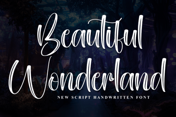 Beautiful Wonderland: The Elegant Script Font for Business