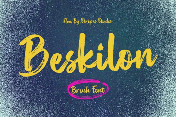 Beskilon: A Quirky Script Handwritten Font for Editors