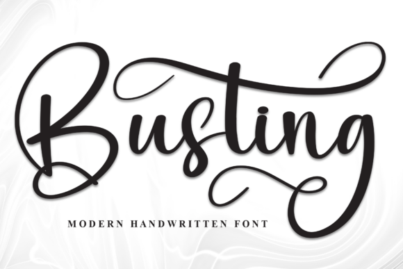 Busting Font: Elevate Your Brand Identity