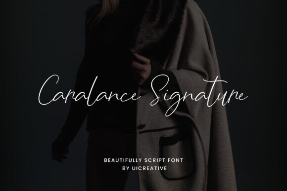 Caralance Signature: The Elegant Script Font for Marketers