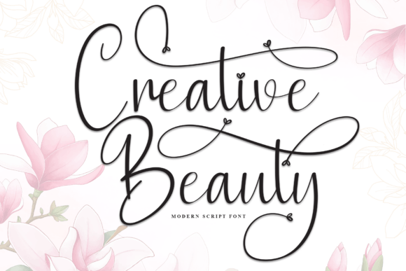 Creative Beauty: A Dazzling Script Font for Branding