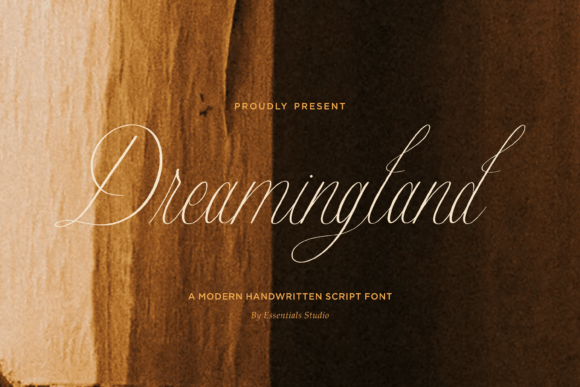 Dreamingland Typeface for Editorial Design