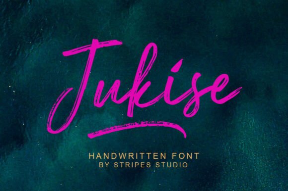 Jukise Brush: A Hand-Brushed Script Font for Brands