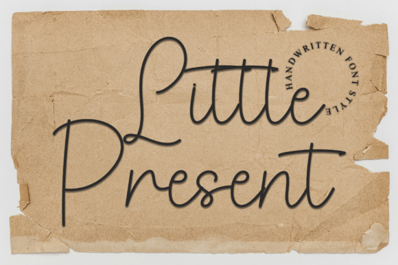 Little Present: An Elegant Script Typeface for Editorial Design