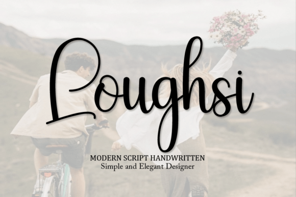 Loughsi: A Handwritten Script Font for Modern Web Design