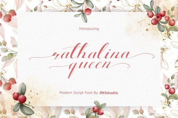Rathalina Queen: A Modern Script Font Review
