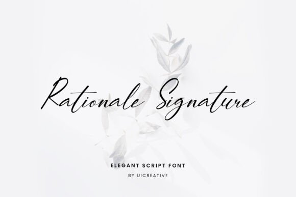 Rationale Signature: A Premium Script Font Review