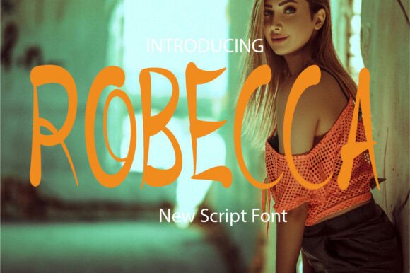 Robecca: A Premium Script Handwritten Font for Editorial Design