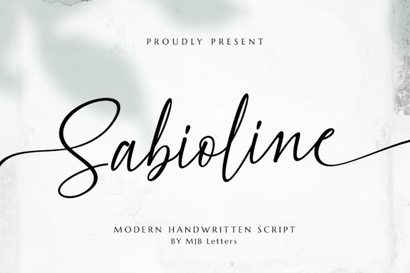 Sabioline: The Modern Script Font for Elegant Branding