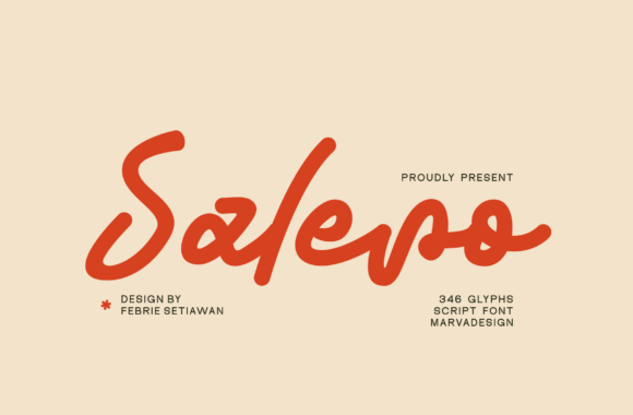 Salero: A Premium Script Handwritten Font for Campaigns