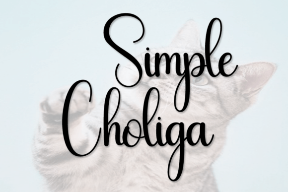 Simple Choliga: A Handwritten Font for Your Brand