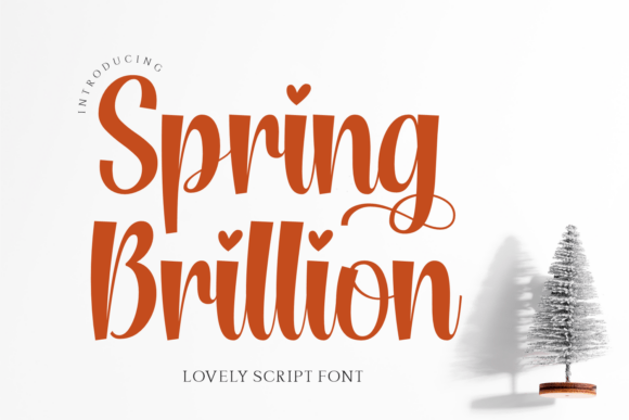Spring Brillion: A Charming Handwritten Script Font