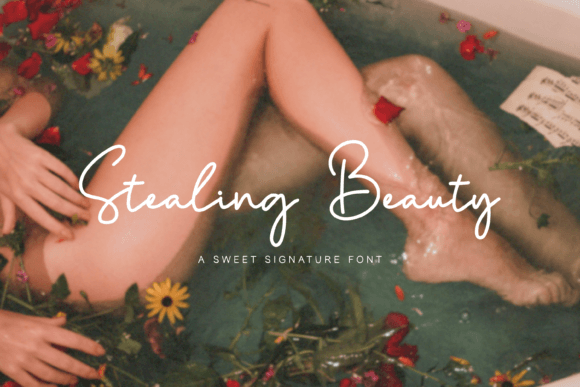 Stealing Beauty: A Handwritten Script Font Review