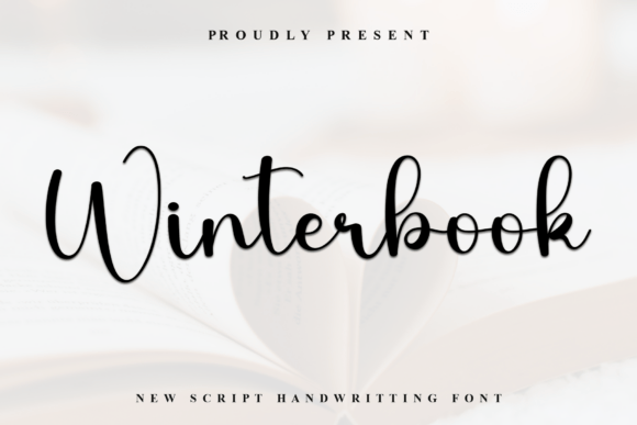 Winterbook: The Bold Script Font for Crafters